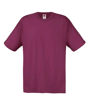 Футболка мужская Fruit of the Loom Original T 3XL Бордовый (0610820413XL)