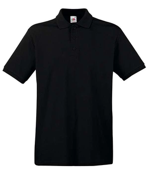 Футболка поло мужская Fruit of the Loom Premium polo XL Черный (063218036XL)