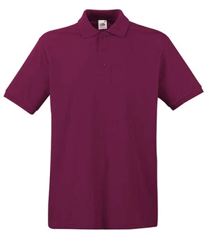 Поло Fruit of the Loom Premium polo 3XL Бордовый (0632180413XL)