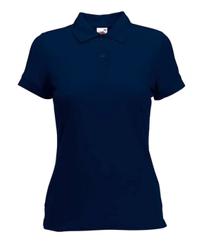 Футболка поло жіноча Fruit of the Loom 65/35 Polo lady-fit XXL Темно-синій (0632120AZ2XL)