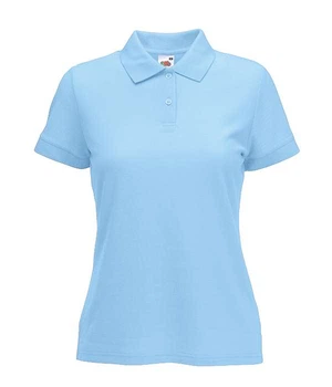 Поло Fruit of the Loom 65/35 Polo lady-fit XL YT Небесно-Блакитний (0632120YTXL)