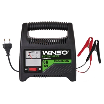 Зарядное устройство для свинцово-кислотных АКБ портативное Winso 12V, 6A (L-IDO_N33S)