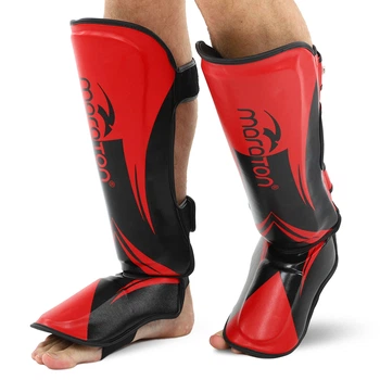Защита голени и стопы Maraton BO-9321 XL Красно-черный