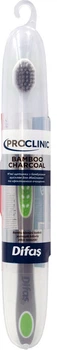 Зубна щітка Difas PRO-Clinic Bamboo Charcoal у дорожньому кейсі Сірий (512445_сірий)