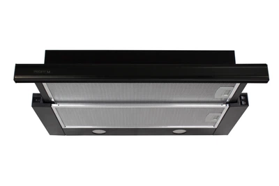 Вытяжка кухонная ProfitM Телескоп Марэна 50см 840м3 Чёрная LED