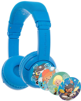 Słuchawki BuddyPhones PlayPlus Blue (BT-BP-PLAYP-BLUE)