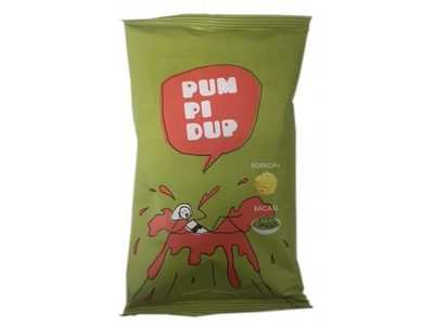 Попкорн Pumpidup зі смаком васабі 90 г (19276690)