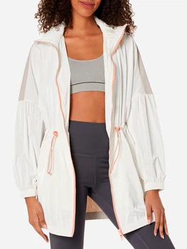 Ветровка с капюшоном женская Armani Exchange 11022134 XS Белая (1159806245)