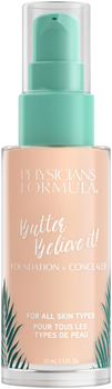 Тональний крем для обличчя Physicians Formula Butter Believe It! Fair-To-Light коригувальний 30 мл (44386117563)