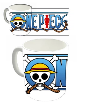 Чашка біла аніме Ван-Піс Великий куш One Piece (z0811)