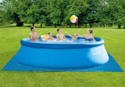 Сімейний надувний круглий басейн Intex 28106 Easy Set 244х61 см