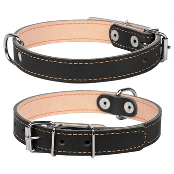 Ошейник "CoLLaR" двойной (ширина 20 мм, длина 32-40 см) черный