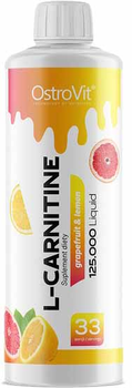 Carnitine OstroVit L-Carnitine 125.000 płyn 500 ml Grejpfrut-Cytryna (5903933910093)