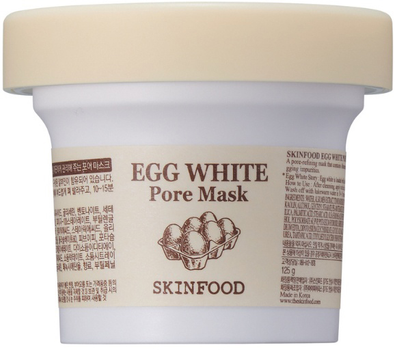 Маска для обличчя Skinfood Egg White для звуження пор 120 г (8809032673778)