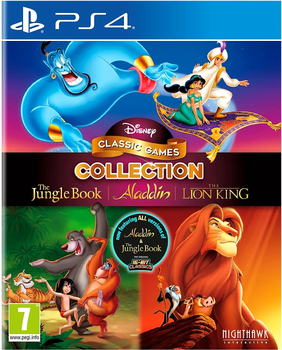 Гра PS4 Disney Classic Games Collection: The Jungle Book, Aladdin, & The Lion King (Blu-ray диск) (5060760884550)