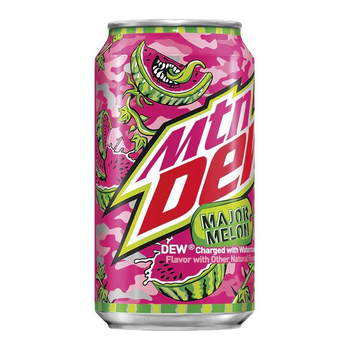 Газированный напиток MTN DEW Major Melon со вкусом арбуза 355 мл