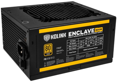 Блок питания KoLink Enclave 500 W (KL-G500FM)