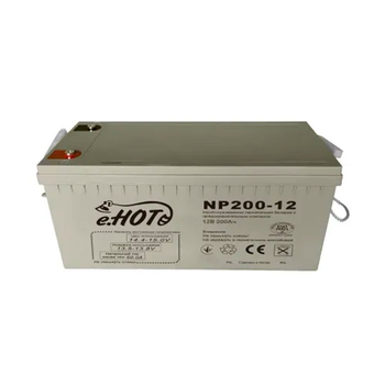 Аккумуляторная батарея ENOT MultiGEL 12V 200Ah, M6, (331x175x216mm), 56kg