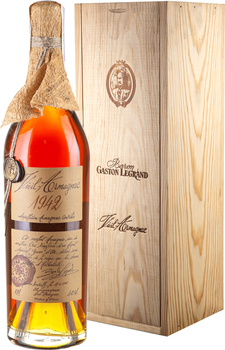 Арманьяк Bas Armagnac Baron Gaston Legrand 1942 0.7 л 40% (3557755154214)