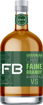 Бренди виноградный Faine Brandy "Виноград VS" 0.5 л 36% (4820269290181)
