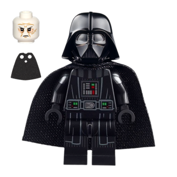 Фигурка Lego Империя Darth Vader Printed Arms Spongy Cape White Head Star Wars sw1249 75387