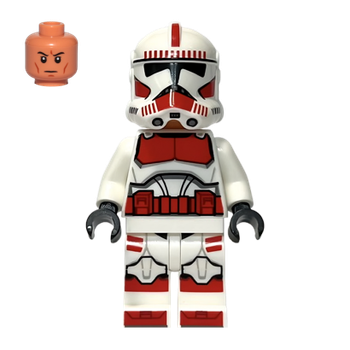 Фигурка Lego Республика Clone Shock Trooper Coruscant Guard Phase 2 Star Wars sw1305 75372 Б/У