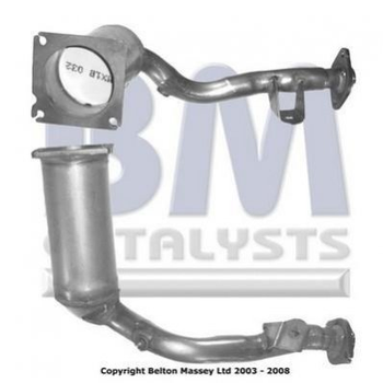 Каталізатор BM CATALYSTS BM91219H Citroen C3, C2; Peugeot 207 1731HT, 1731KJ, 1731PC