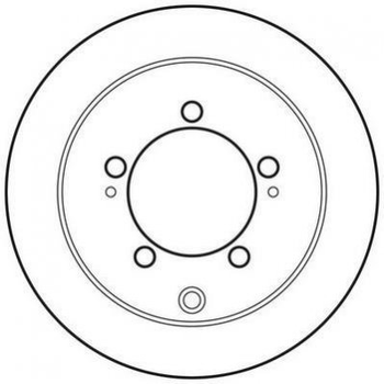 Тормозные диски Jurid 562781JC Mitsubishi Lancer, Outlander, Pajero; Chrysler SEBRING MB928716, MB895200, MR493489