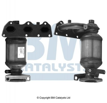 Каталізатор BM CATALYSTS BM91535H Skoda Roomster, Fabia; Volkswagen Polo; Seat Ibiza 03E253020NX, 03E253020PX, 03E253020QX