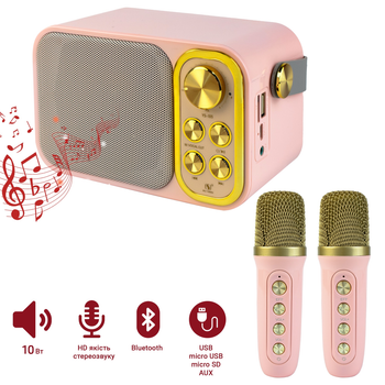 Портативна караоке-система INSPIRE YS-105 ROSE