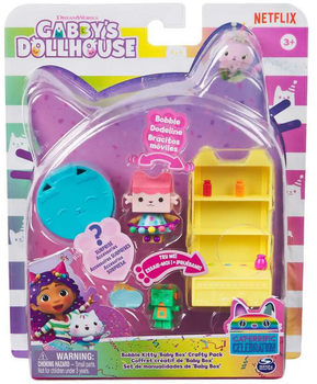 Domek Spin Master Gabby's Dollhouse Bobble Kitty Baby Box Crafty Pack (0778988502464)