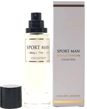 Парфюмированная вода для мужчин Morale Parfums Sport Man 30 мл (3735874065806/4820269860087)