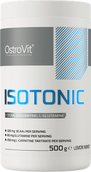 Ізотонік OstroVit Isotonic 500 г Лимон з м'ятою (5903933904276)