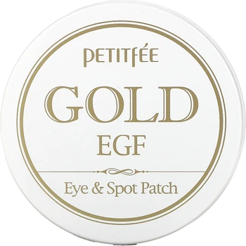 Гідрогелеві патчі для очей Petitfee & Koelf Gold & EGF Eye & Spot Patch 90шт (90шт) (671205-910407-2)