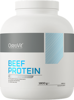 Протеїн OstroVit Beef Protein Ваніль 1800 г (5903933910161)