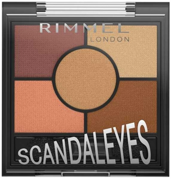 Палітра тіней для повік Rimmel London Scandaleyes 005-Sunset Bronze 3.8 г (3616302732999)