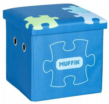 Pojemnik do przechowywania Askato MUFFIK niebieski (8594201041242)