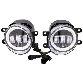 Дополнительные противотуманные LED фары ПТФ на Toyota Auris Bi W/Y 45W+DRL 07-16 комплект Тойота Аурис SV060010