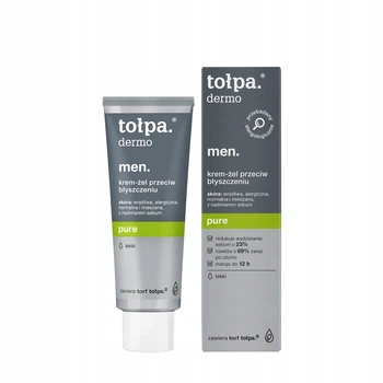 Матуючий крем-гель для чоловіків Tolpa Dermo Men Pure, 40 мл (5900107005784)