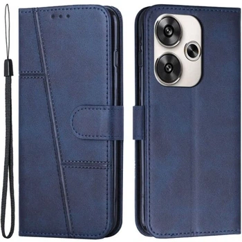 Чехол-книжка с застежкой UniCase Jet Cover для Xiaomi Poco F6 - Sapphire