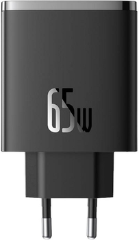 Ładowarka sieciowa Baseus OS-Cube Pro 2 xUSB-C + USB 65 W Czarna (P10152301113-00)