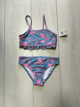 Купальник для дівчинки бірюзово-рожевий Сонце Primark 98см (400097523)