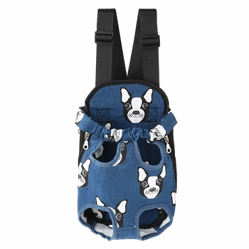 Рюкзак- кенгуру для животных Lesko SY210814 Dog Blue S котов и собак