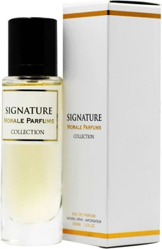Парфюмированная вода для женщин Morale Parfums Signature 30 мл (3765556496215/4820269861817)