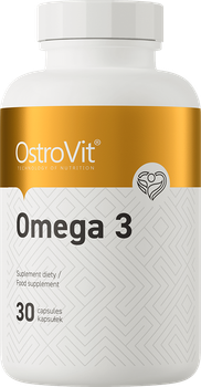 Kwasy tłuszczowe OstroVit Omega 3 30 kapsułek (5902232613117)