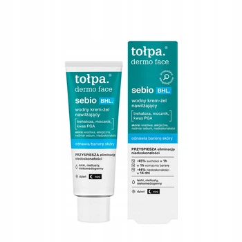 Зволожуючий крем-гель Tolpa Dermo Face sebio BHL water, 40 мл (5903900964494)