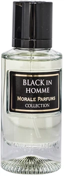 Парфюмированная вода для мужчин Morale Parfums Black in Homme 50 мл (3569488792731)