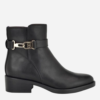 Женские демисезонные ботинки высокие Tommy Hilfiger 136504852 41 Черные (1159806561)