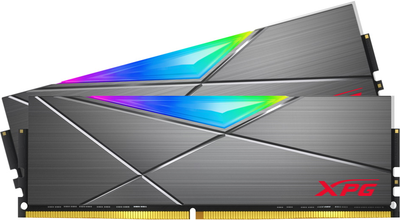 Оперативная память ADATA DDR4-3200 16384MB PC4-25600 (Kit of 2x8192) XPG Spectrix D50 RGB Tungsten Gray (AX4U32008G16A-DT50)