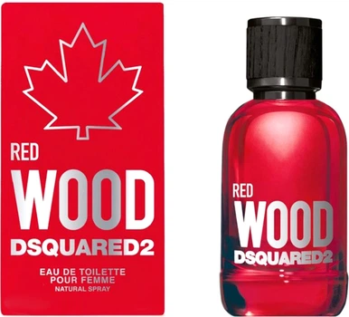 Woda toaletowa damska Dsquared2 Wood Red Pour Femme 100 ml (8011003852697)